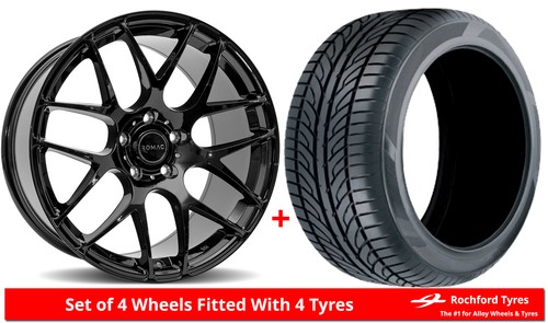Alloy wheels tyres romac - alloy, 17"