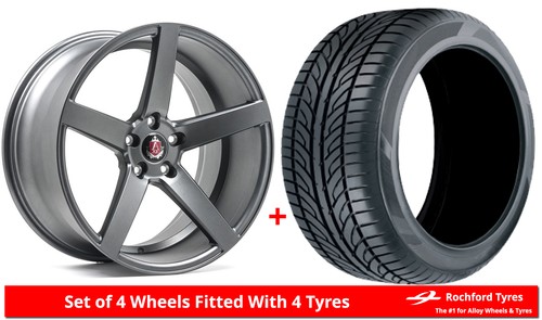 Alloy wheels tyres axe - &, 18"