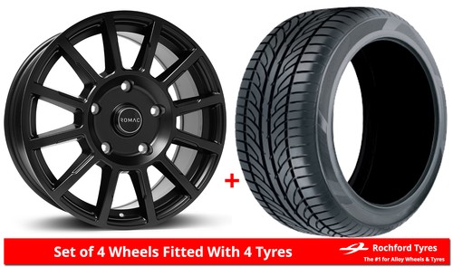 Alloy wheels tyres romac - wheels, &