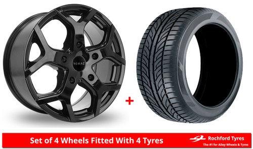 Alloy wheels tyres romac - wheels, &
