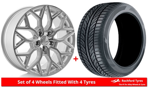 Alloy wheels tyres 1av - tyres, 18"